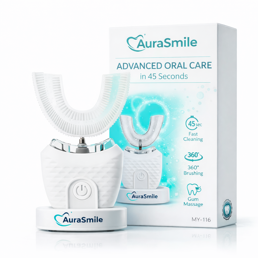 AuraSmile™ 360° електрическа четка за зъби