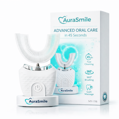 AuraSmile™ 360° електрическа четка за зъби